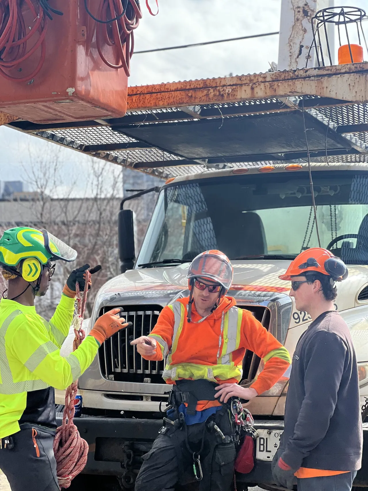 Employee's discussing a business plan